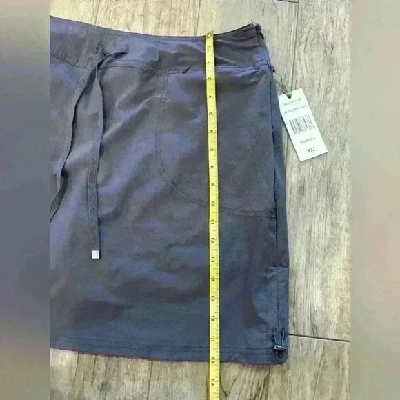 NEW GREEN TEA ⛳️ skort, grey athletic skirt with breathable shorts, XXL - Picture 2 of 6